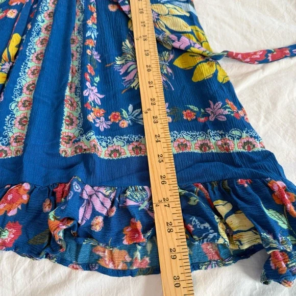 Free People Violet Hill Printed Tunic Top, Size 4, Excellent Condition! - Picture 11 of 15